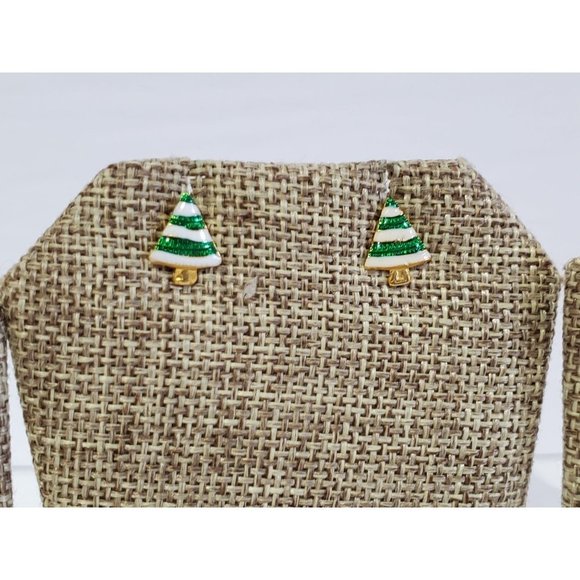 2 for $10 🎈 Set of 3 Pierced Christmas Holiday Earrings Santa Snowman Tree - Picture 5 of 8